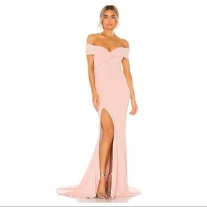 NWT NOOKIE Neptune Gown in Blush